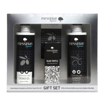 Messinian Spa Promo Black Truffle Shower Gel 300ml & Shampoo 300ml ...