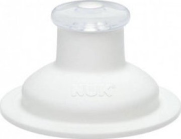 Nuk Push-Pull Cover (10.255.252) Бял силикон, 36m+ 1 бр.