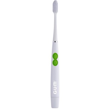 GUM Sonic Daily Soft 4100 Electric Toothbrush Battery White 1pc
