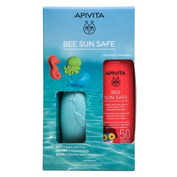 Apivita Promo Bee Sun Safe Kids Lotion SPF50 200ml & Δώρο Παιχνίδια Άμμου Παραλίας