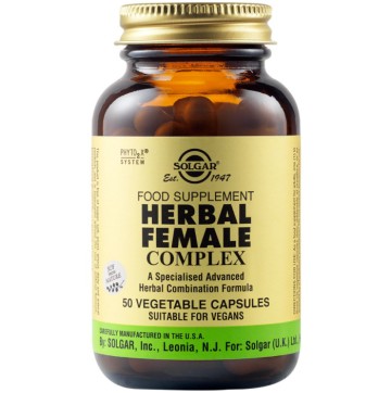 Solgar Herbal Complexe Féminin Ménopause 50 Gélules
