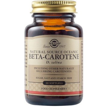 Solgar Bêta-carotène 7 mg, 60 gélules