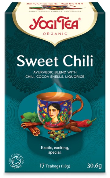 Yogi Tea Sweet Chili 30.6gr, 17 Φακελάκια