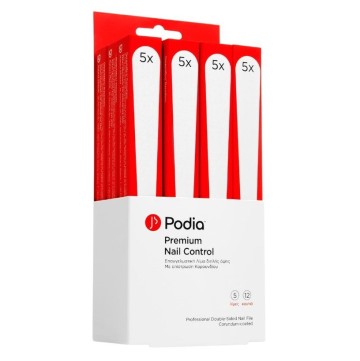 Podia Premium Nail Control Профессиональная двухсторонняя пилка 5шт.