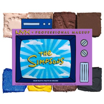 Nyx Simpsons Eyeshadow Color Palette 01, 1 τεμάχιο