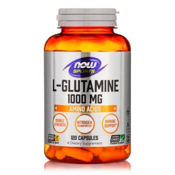 Now Foods Sports L-Glutamine 1000mg 120 Κάψουλες Now Foods Sports L-Glutamine 1000mg 120 Κάψουλες