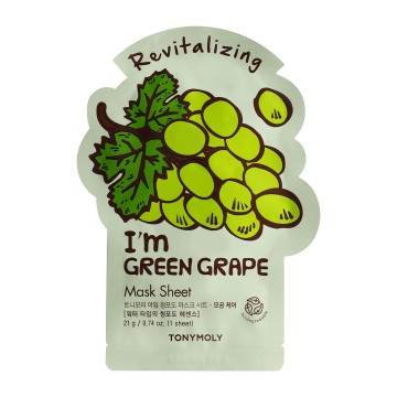 Tonymoly I Am Green Grape Mask Sheet 21gr Tonymoly I Am Green Grape Mask Sheet 21gr