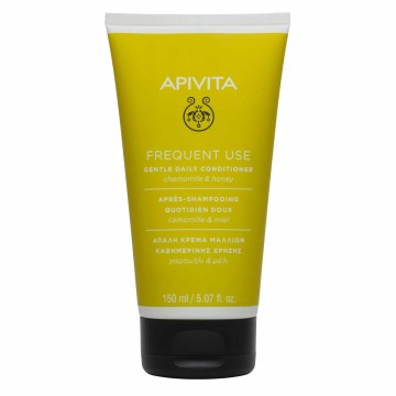 Apivita Crème douce à usage quotidien pour tous types de cheveux à la camomille et au miel 150 ml