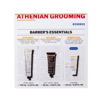 Korres Barbers Essentials with After-Shave, 125ml & Anti-Aging Crea... Korres Barbers Essentials with After-Shave, 125ml & Anti-Aging Crea...
