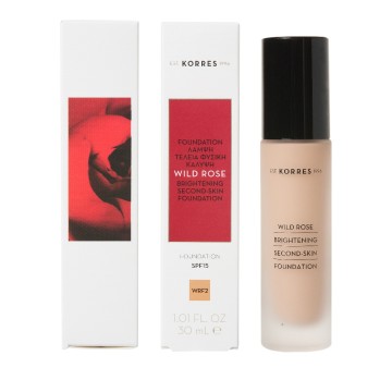 Korres Wild Rose Foundation SPF15 WRF2, Άγριο Τριαντάφυλλο Make-Up ... Korres Wild Rose Foundation SPF15 WRF2, Άγριο Τριαντάφυλλο Make-Up ...