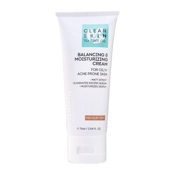 Seventeen Clear Skin Balancing & Moisturizing Tinted Cream Light 75ml