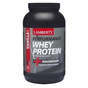 Сывороточный протеин Lamberts Whey Protein со вкусом ванили и ванили 1000 г