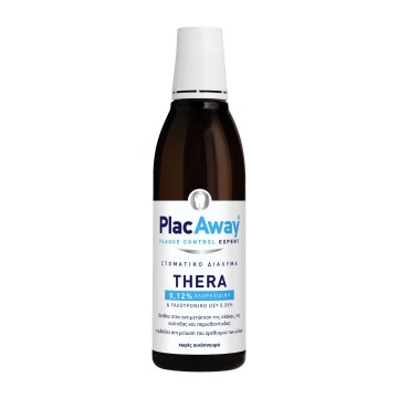 PlacAway Thera Plus, Στοματικό Διάλυμα Χλωρεξιδίνη 0.12%0ml PlacAway Thera Plus, Στοματικό Διάλυμα Χλωρεξιδίνη 0.12%0ml