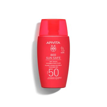 Apivita Bee Sun Safe Dry Touch Invisible Face Fluid SPF50 50ml