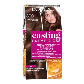 LOreal Paris Casting Creme Gloss No 500 Σοκολατί Ανοιχτό 48ml LOreal Paris Casting Creme Gloss No 500 Σοκολατί Ανοιχτό 48ml