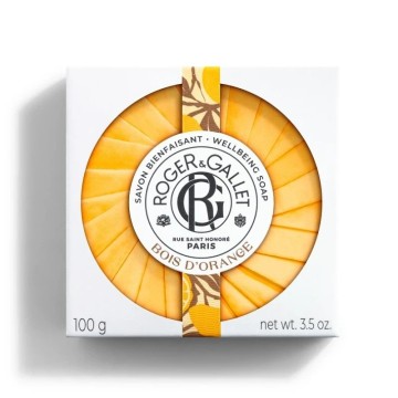 Roger & Gallet Bois d Orange бодрящее парфюмированное мыло в пластиковой коробке 100гр