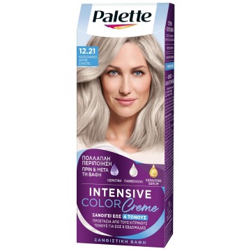 Palette Ιntensive Color Cream 12.21 Κατάξανθο Φυμέ Σαντρέ Palette Ιntensive Color Cream 12.21 Κατάξανθο Φυμέ Σαντρέ