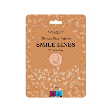 Kocostar Ultimate Face Patches Smile Lines Wrinkle Care, 6 Pairs