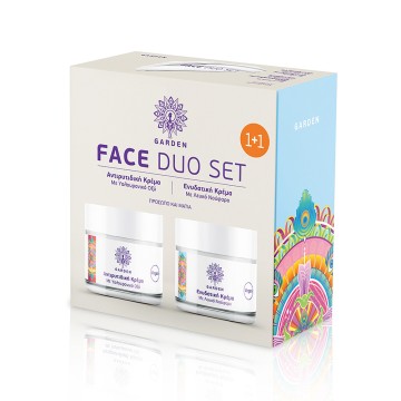 Garden Face Duo Set No3 Anti-Wrinkle Cream 50ml & Moisturizing Cream 50ml