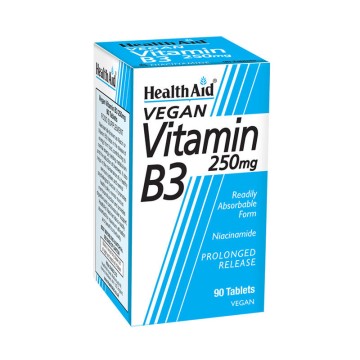 Health Aid Vitamine B3 250 mg 90 comprimés