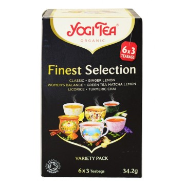 Yogi Tea Bio Finest Selection 34,2gr, 6x3 Sachets