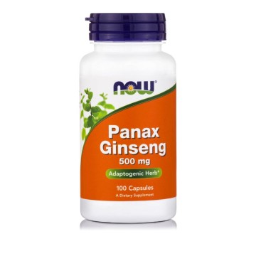 Now Foods Panax Ginseng 500 mg 100 gélules