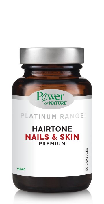 Power Health Platinum Range Hairtone Nails & Skin Premium, 50 Caps