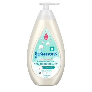 Johnsons Baby CottonTouch 2 σε 1 Αφρόλουτρο & Σαμπουάν 500ml Johnsons Baby CottonTouch 2 σε 1 Αφρόλουτρο & Σαμπουάν 500ml