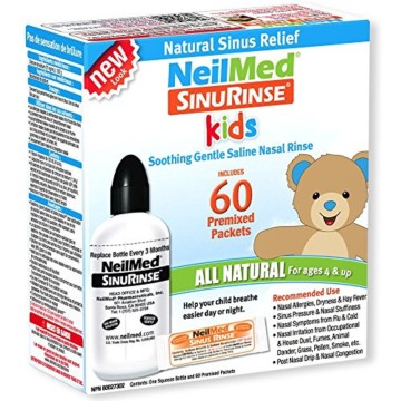 NeilMed Sinus Rinse Kids Kit mit 1 Flasche und 60 Beuteln