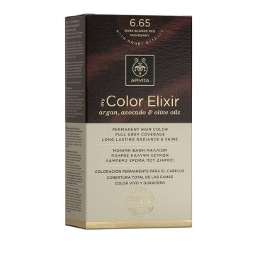 Apivita My Color Elixir 6.65 Intensive rote Haarfarbe