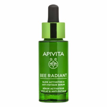 Apivita Bee Radiant Serum Peony, Glow Activating Serum for a Relaxed Look 30 ml