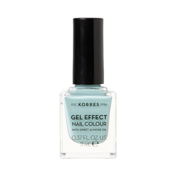 Korres Gel Effect Nail Color With Sweet Almond Oil Nail Polish 39 Phycology 11ml