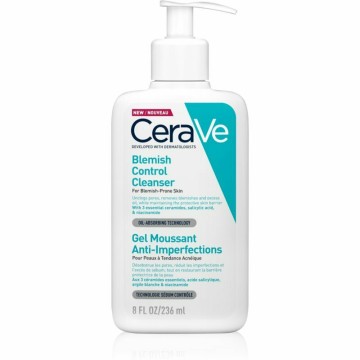 CeraVe Blemish Control Cleanser Gel detergente viso per pelle incline all'acne 236 ml