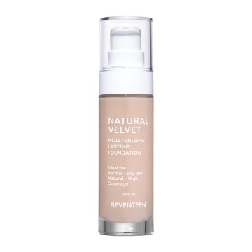 Seventeen Natural Velvet Long Lasting Matte Foundation 30 ml