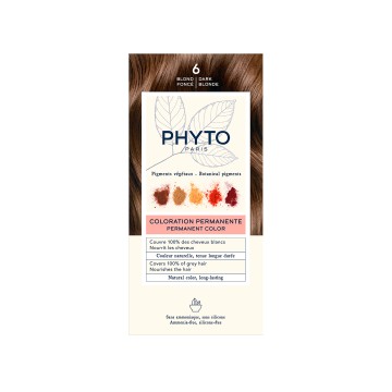 Phyto Phytocolor Μόνιμη Βαφή Μαλλιών 6 Ξανθό Σκούρο Phyto Phytocolor Μόνιμη Βαφή Μαλλιών 6 Ξανθό Σκούρο