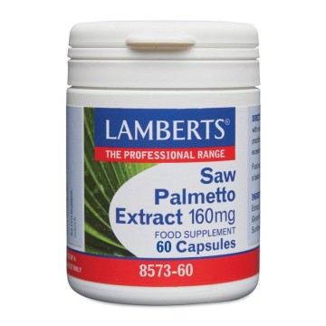 Lamberts Saw Palmetto Extract, добро здраве на простатата и женски хормони 160 mg 60 капсули