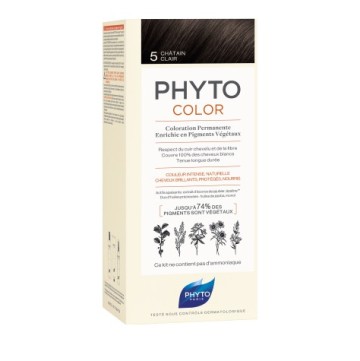 Phyto Phytocolor Permanente Haarfarbe Nr. 5 Hellbraun