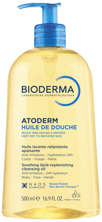 Bioderma Atoderm Soothing Lipid-Replenishing Cleansing Oil, 500ml Bioderma Atoderm Soothing Lipid-Replenishing Cleansing Oil, 500ml