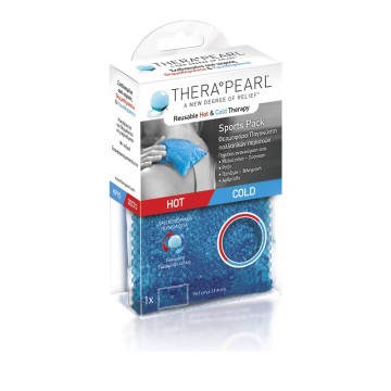 Спортен пакет TheraPearl, многозонов нагревател / леден пакет 19,1 X 11,4 cm