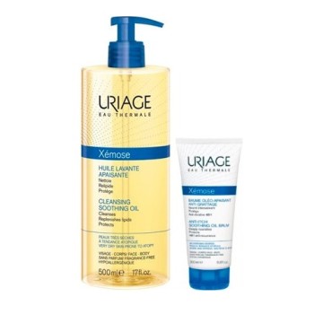 Uriage Promo Xemose Cleansing Soothing Oil, 500ml & ΔΩΡΟ Xémose Oil...