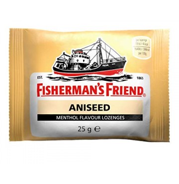 Fishermans Friend Aniseed Καραμέλες με Γεύση Γλυκάνισου για τον Ερεθισμένο Λαιμό 25gr