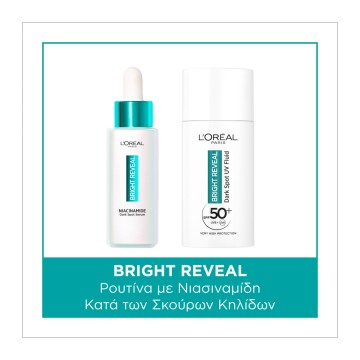 LOreal Pαris Promo Bright Reveal with Niacinamide Dark Spot Serum 3...