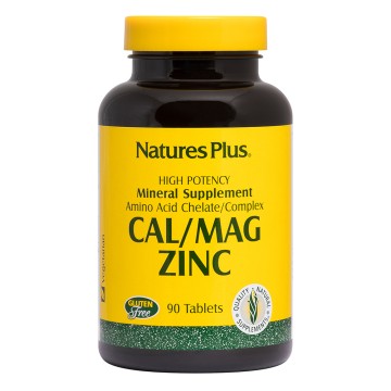 Natures Plus Cal/Mag Zinc 90 tabs