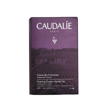 Caudalie Vinosculpt Draining Organic Herbal Tea 20 Sachets
