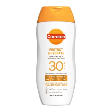 Carroten Protect & Hydrate Αντηλιακό Γαλάκτωμα SPF30, 200ml Carroten Protect & Hydrate Αντηλιακό Γαλάκτωμα SPF30, 200ml