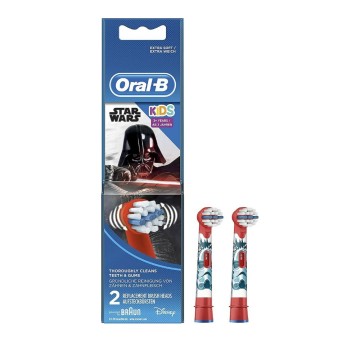 Oral B Ανταλλακτικά Kids Star Wars 3+ Years Extra Soft 2 τεμάχια