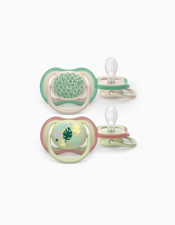 Philips Avent Ultra Air Ορθοδοντική Πιπίλα Σιλικόνης Colors of Natu...