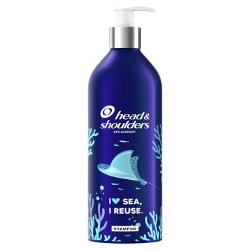 Head & Shoulders Anti Dandruff I Love Sea, I Reuse Shampoo 430ml