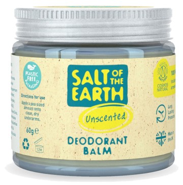 Salt of the Earth Vegan Αποσμητικό Balm Χωρίς Άρωμα 60g Salt of the Earth Vegan Αποσμητικό Balm Χωρίς Άρωμα 60g