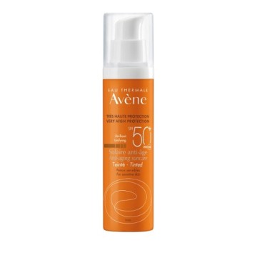 Avène Soins Solaires Anti-Age Teinte SPF50+ Слънцезащитен крем за лице против стареене с цвят 50 ml